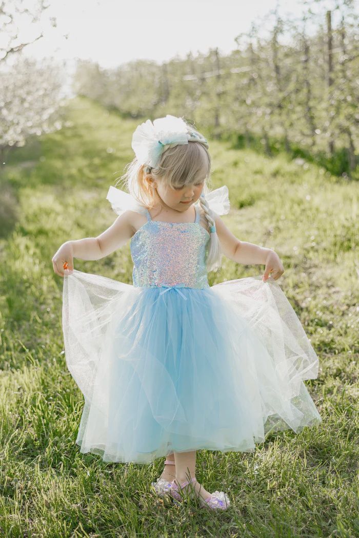 Robe de princesse à sequins 5-6