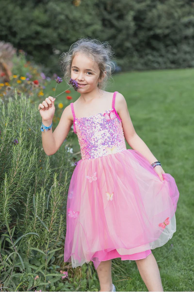 Robe délice papillon 5-6