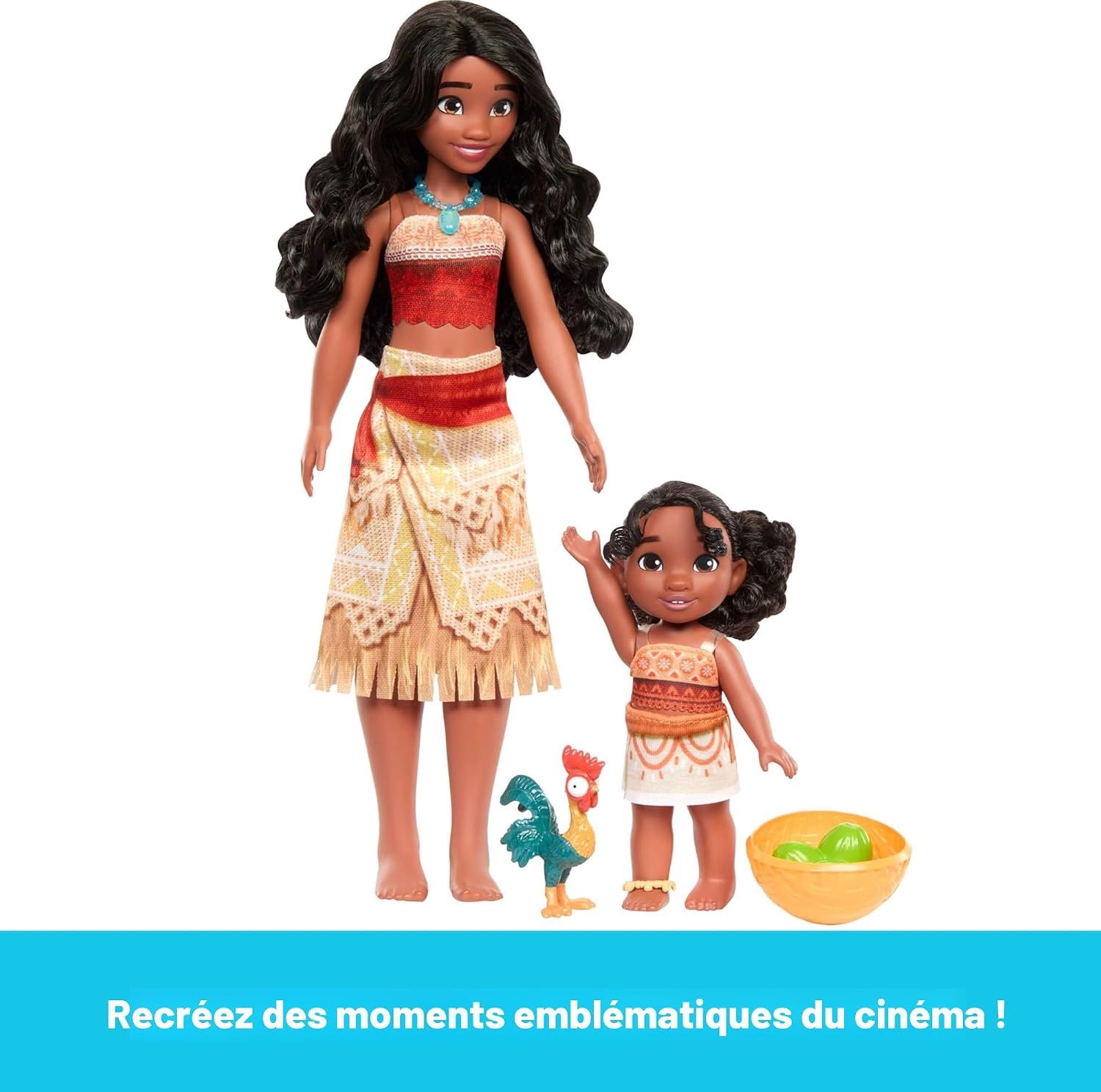 Disney Moana 2 Ensemble sœur Moana et Simea