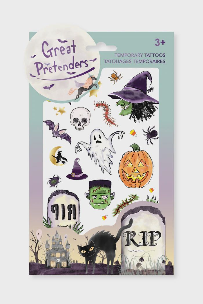 Tatouages temporaires d'Halloween
