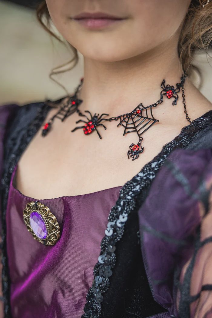 Collier toile d'araignée