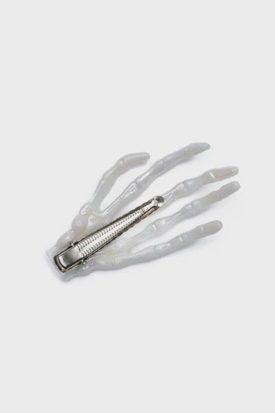 Barette main de squelette, 1 pc