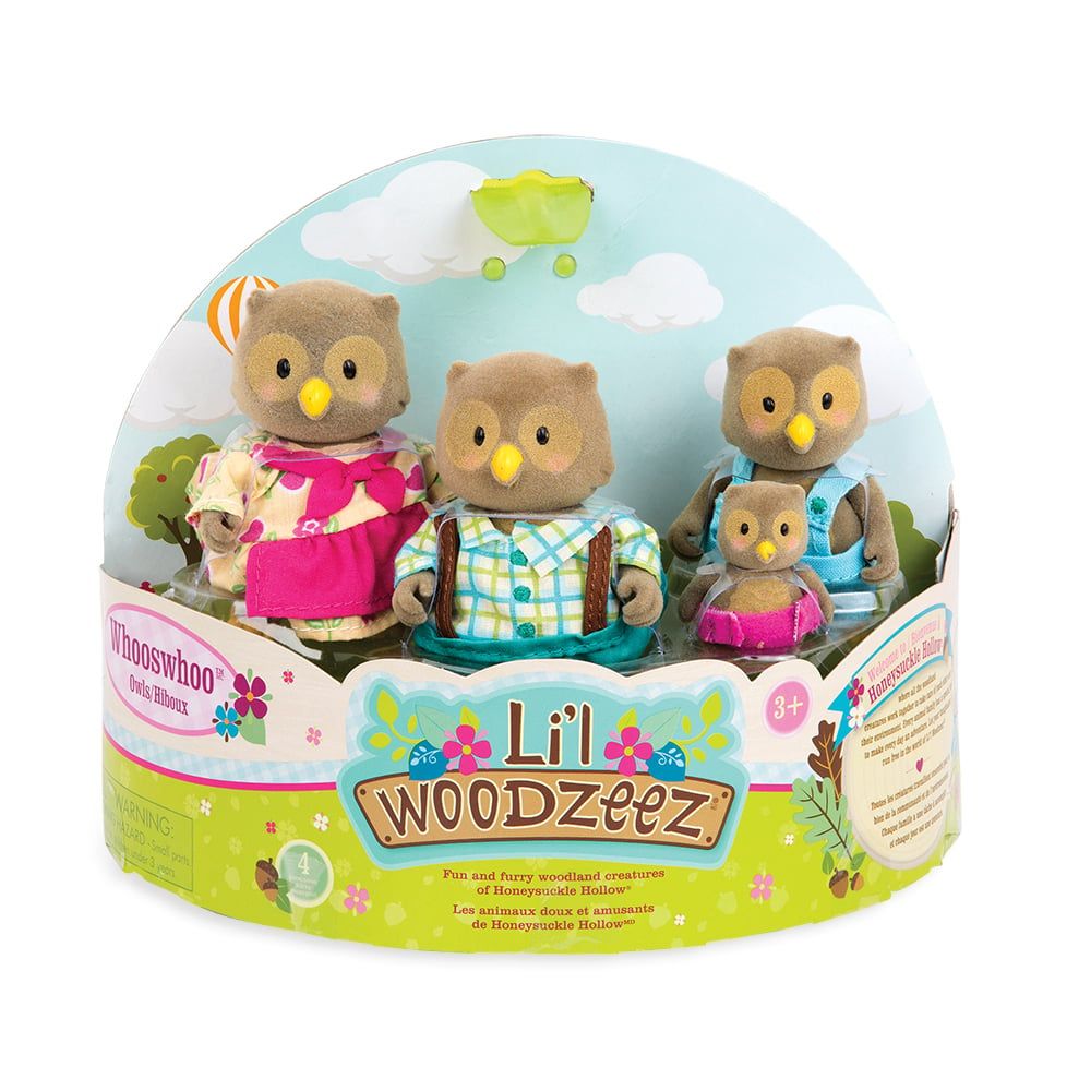 Li'l Woodzeez - Famille de hiboux Whooswhoo
