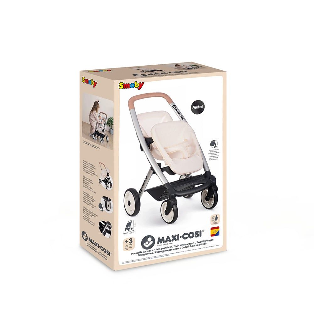 Maxi Cosi - Poussette Jumeaux / Beige