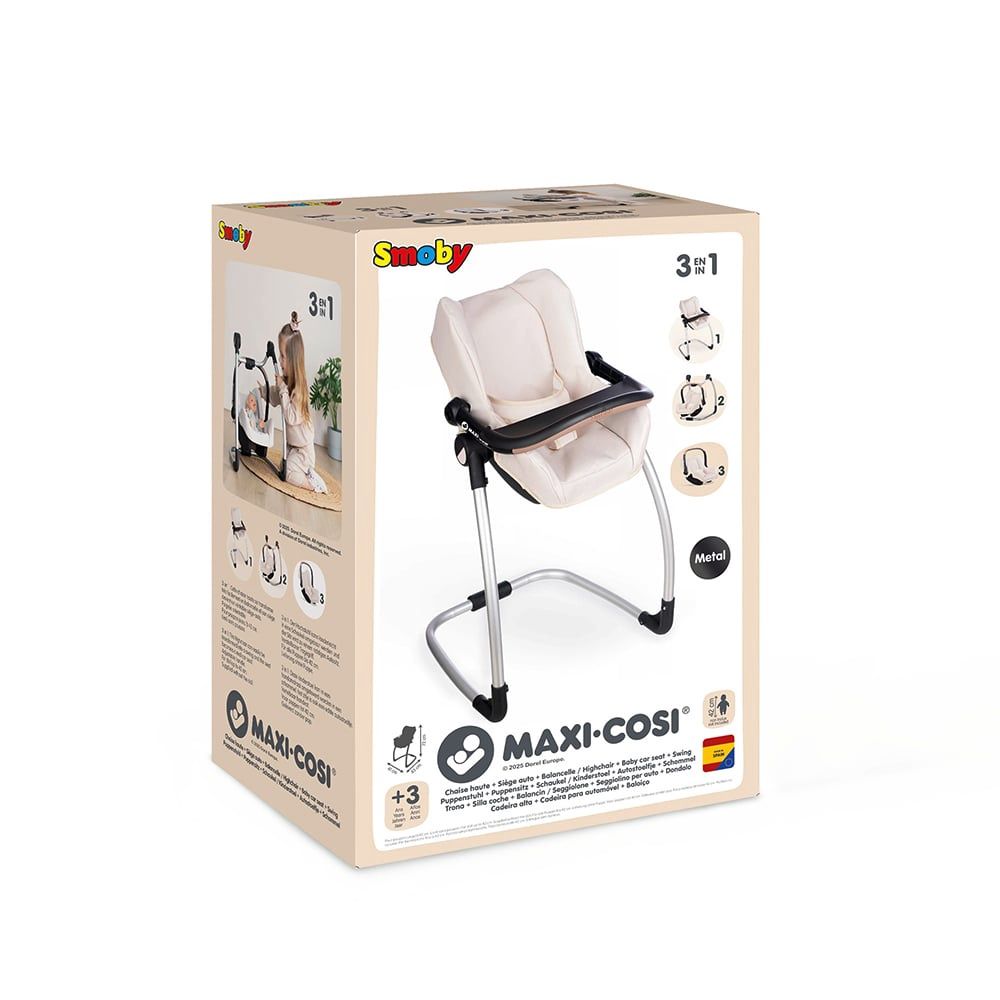 Maxi Cosi - Chaise haute et siège / Beige