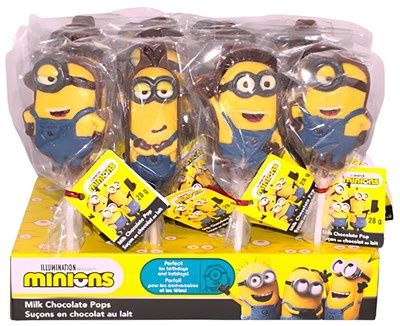 Suçon en chocolat minions