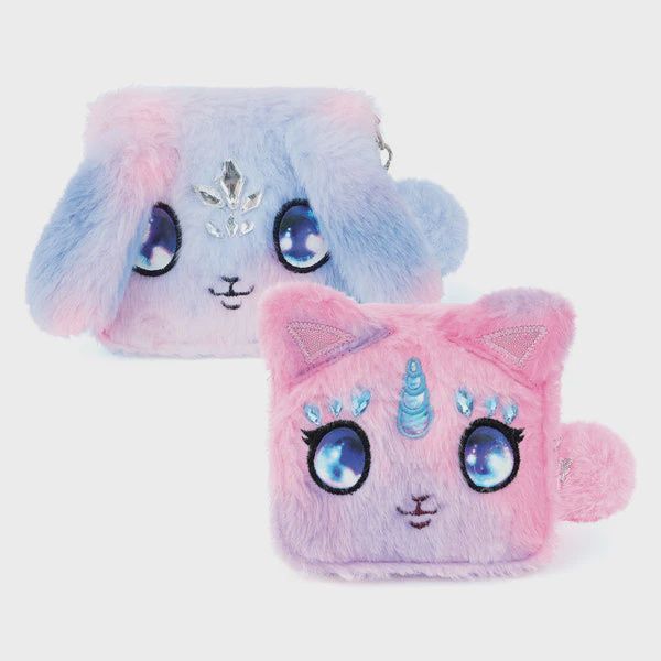 Portefeuille peluche Fuzzy Fashion - Stella