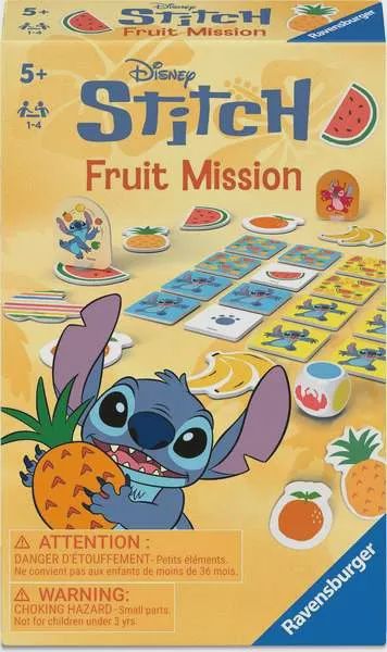 Disney Stitch Fruit Mission - Jeu à emporter partout