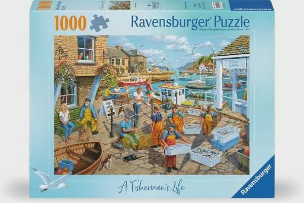 Puzzle 1000 pièces - La vie du pêcheur
