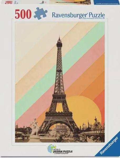 Puzzle 500 pièces - Arc-en-ciel de Paris
