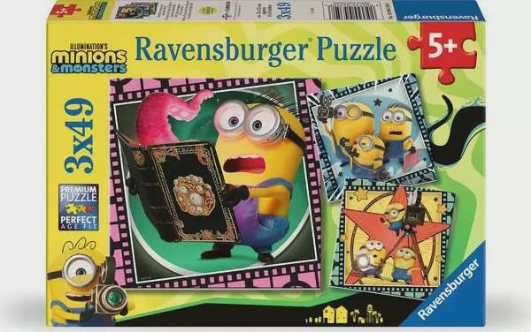 Puzzle 3x49 pièces - Minions 3