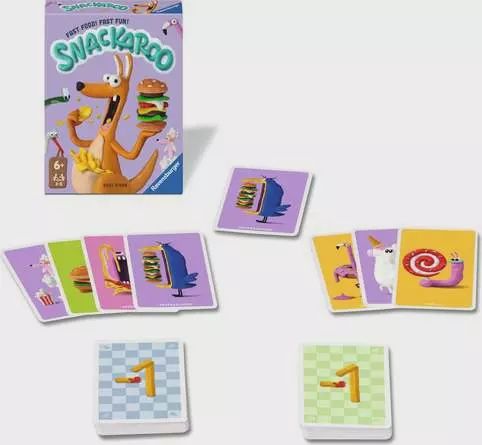Snackaroo - Jeu de cartes et de voyage