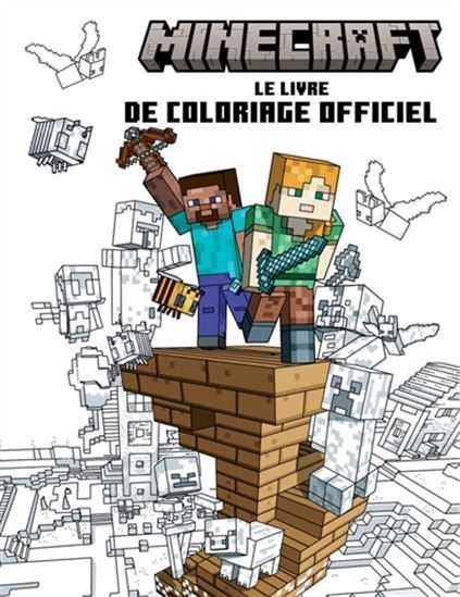 Minecraft : le livre de coloriage officiel