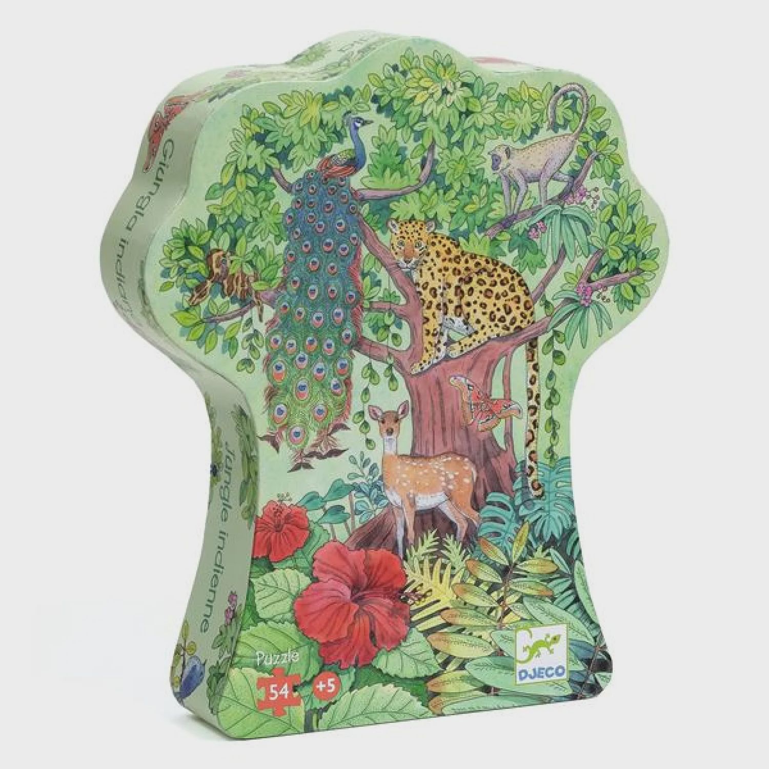 Silhouette Puzzle / Indian jungle - 54 pcs