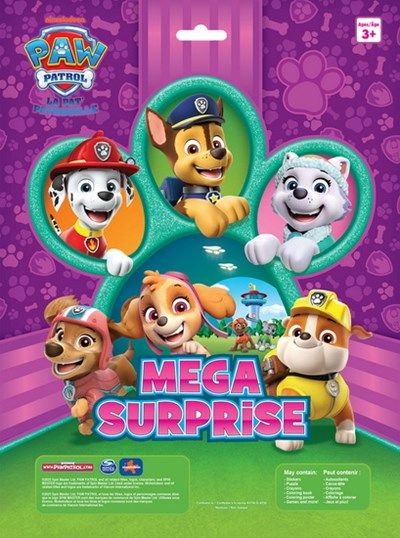Pat'patrouille ( Rose ) - Sac mega surprise 6 chiots