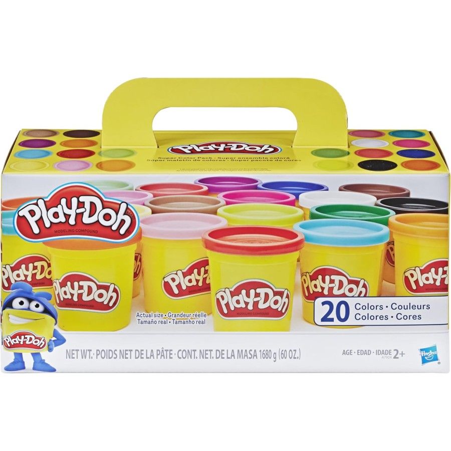 Play-Doh / Ensemble pâte à modeler (20 couleurs)