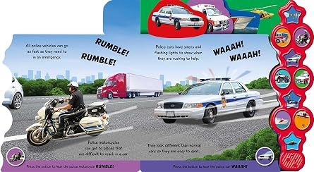 Vehicules d'urgence / livre sonore