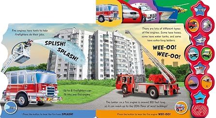 Vehicules d'urgence / livre sonore
