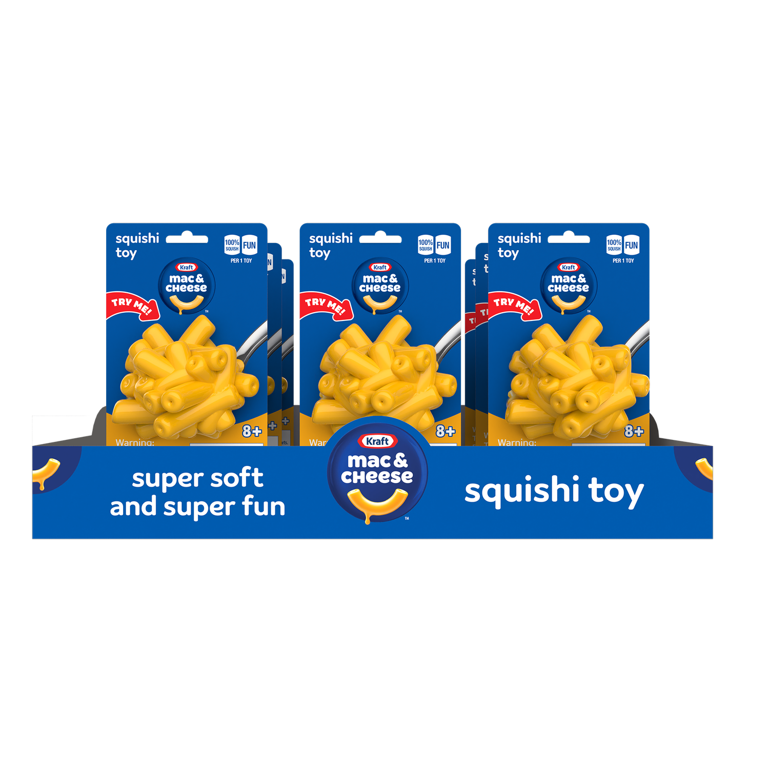 Squishi Kraft dinner Mac &amp; Cheese