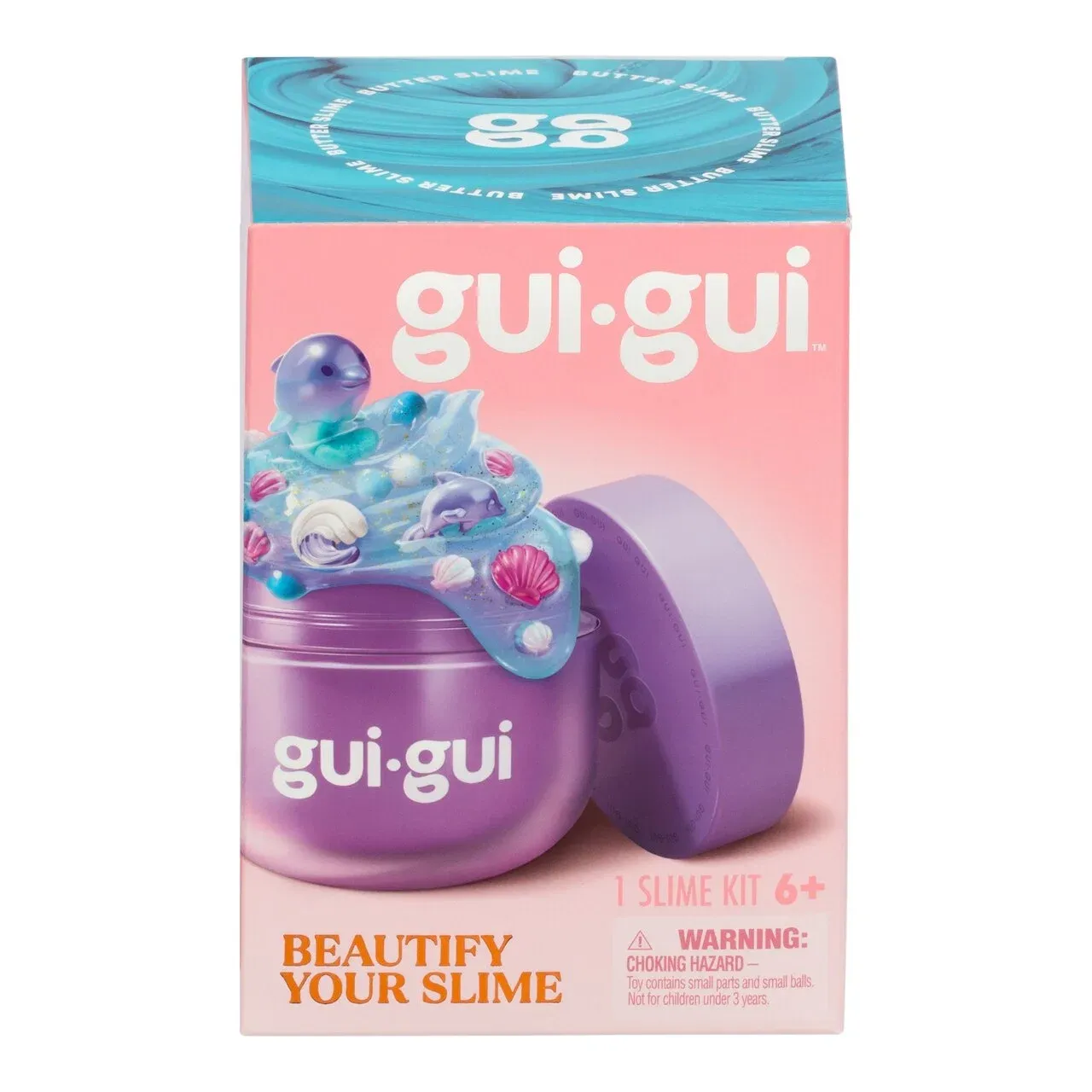 Gui Gui / Slime transparente (mauve)