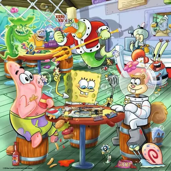 C.T. - Bob l'éponge - Soirée jeux au Crabe Croustillant Bob l'éponge (500 mcx)