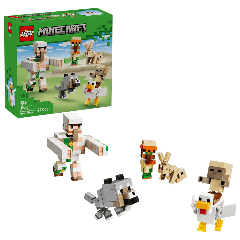 21592 / Minecraft - L’attaque du désert du Poulet chevauché