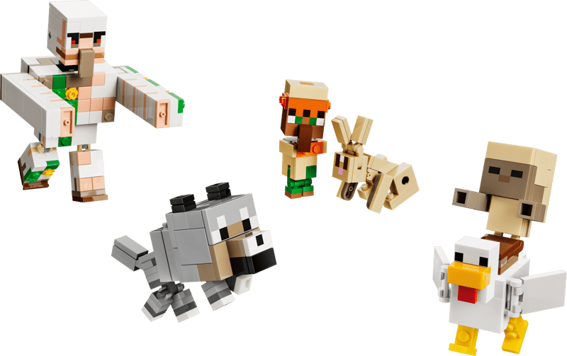 21592 / Minecraft - L’attaque du désert du Poulet chevauché