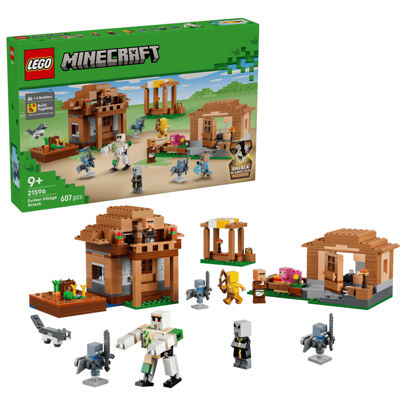 21596 / Minecraft - L’attaque du village de l’évocateur