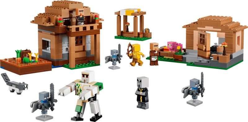 21596 / Minecraft - L’attaque du village de l’évocateur