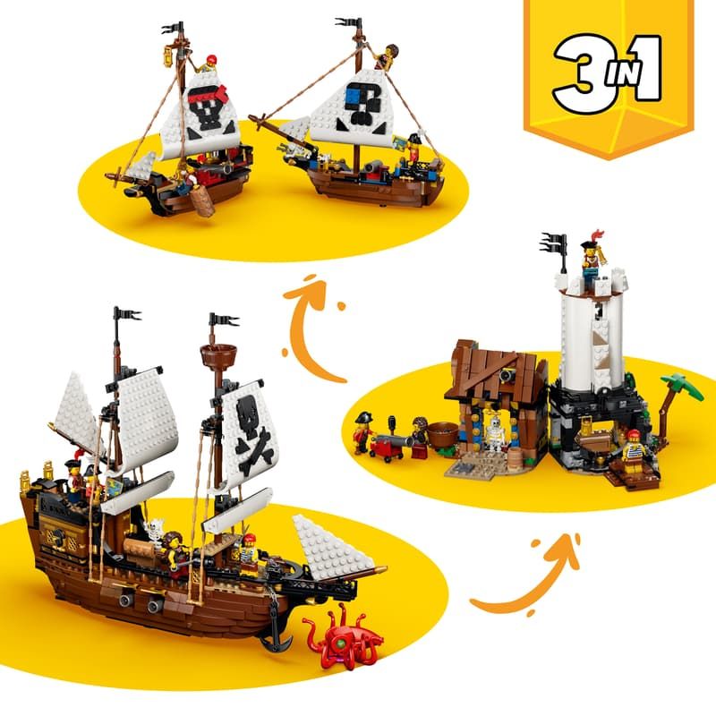 31387 / Creator - Le bateau pirate emblématique