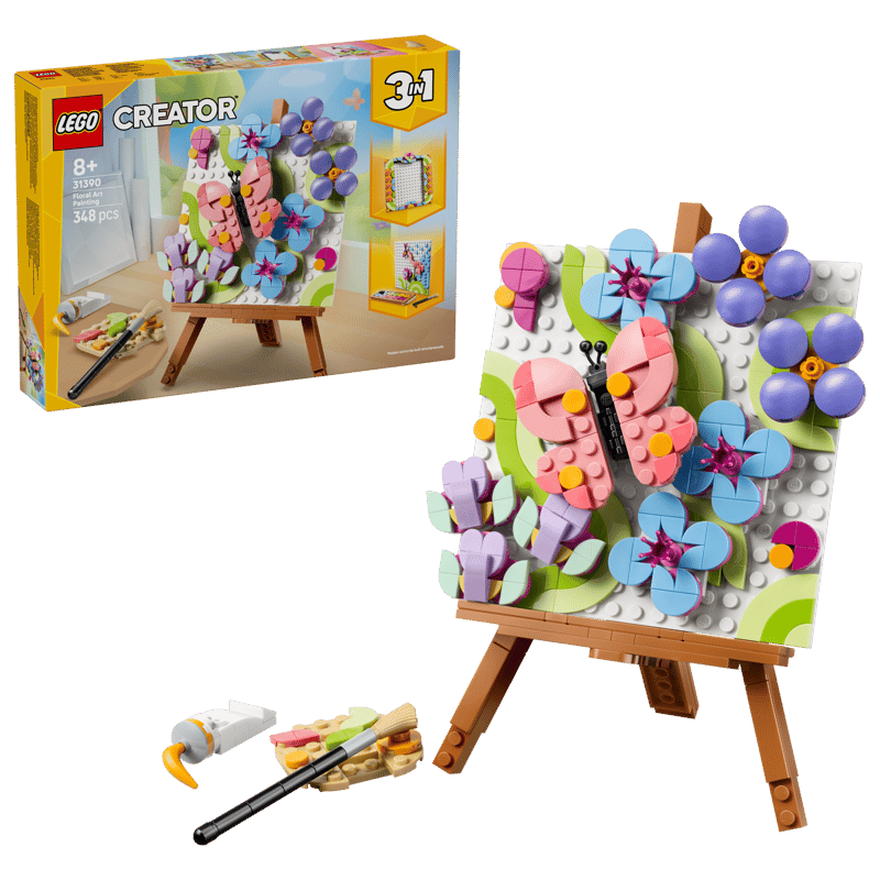 31390 / Creator - Le tableau décoratif à motifs floraux