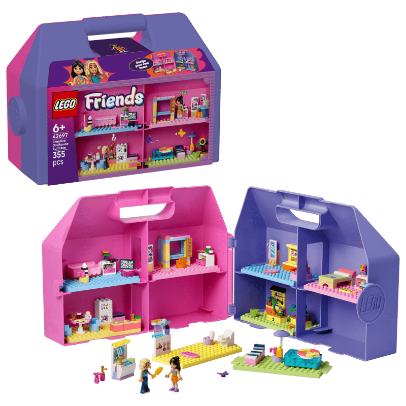 42697 / Friends - La maison de poupées créative dans une valise