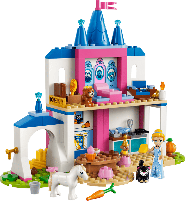 43283 / Château de Cendrillon et ses amis animaux