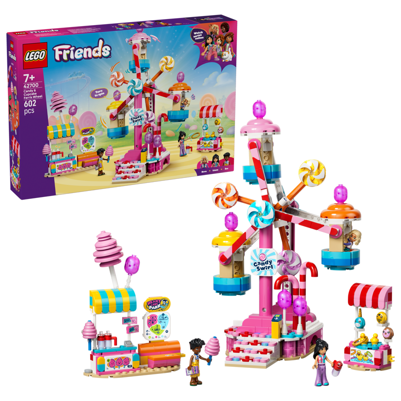 42700 / Friends - La grande roue bonbons et petits gâteaux