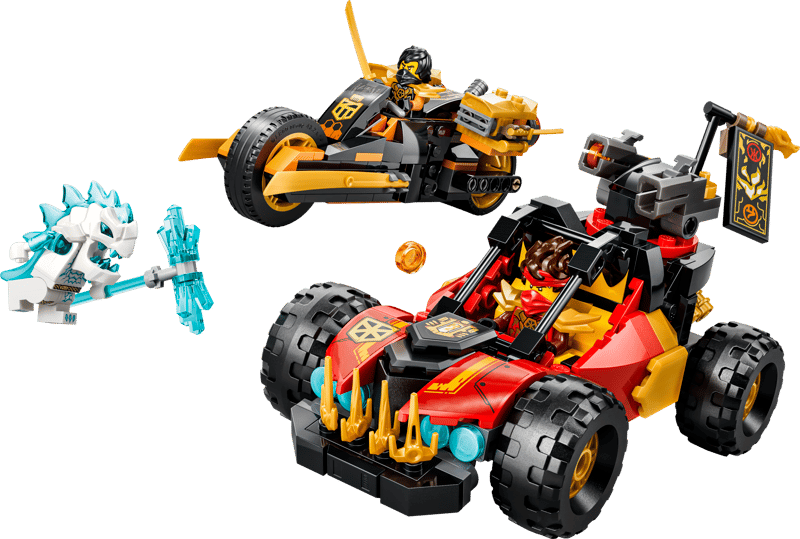 71864 / Ninjago - Les véhicules combinés de Kai et Cole