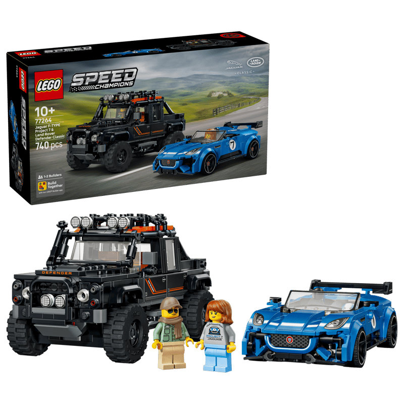 77264 / SPEED - La Jaguar Project 7 et le Land Rover Defender