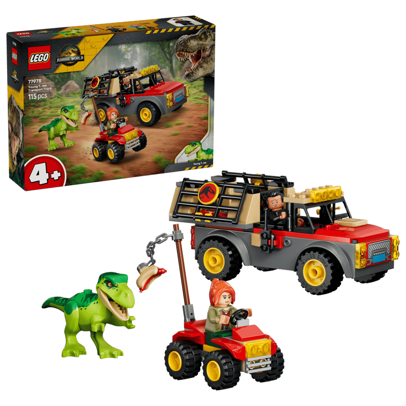77978 / Le camion de transport du jeune T. rex
