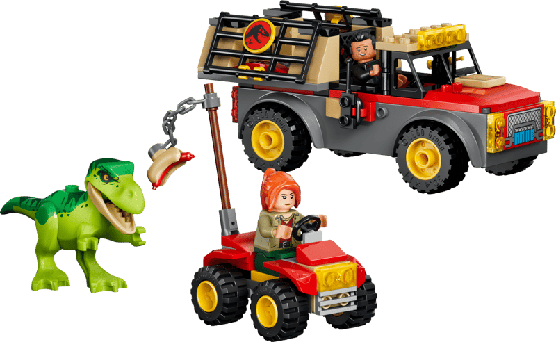 77978 / Le camion de transport du jeune T. rex