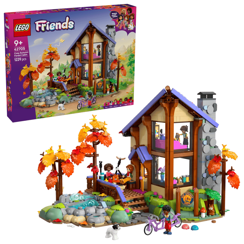 42705 / Friends - Le chalet douillet dans la forêt en automne
