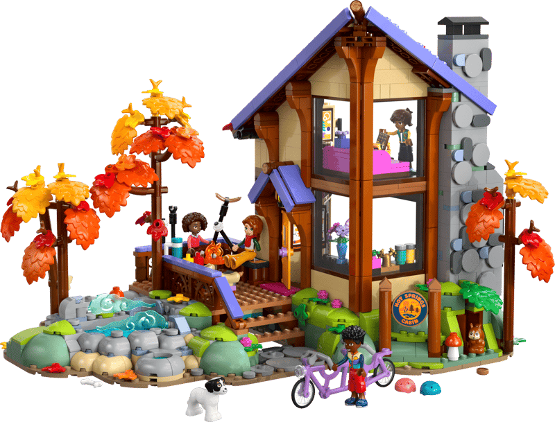 42705 / Friends - Le chalet douillet dans la forêt en automne