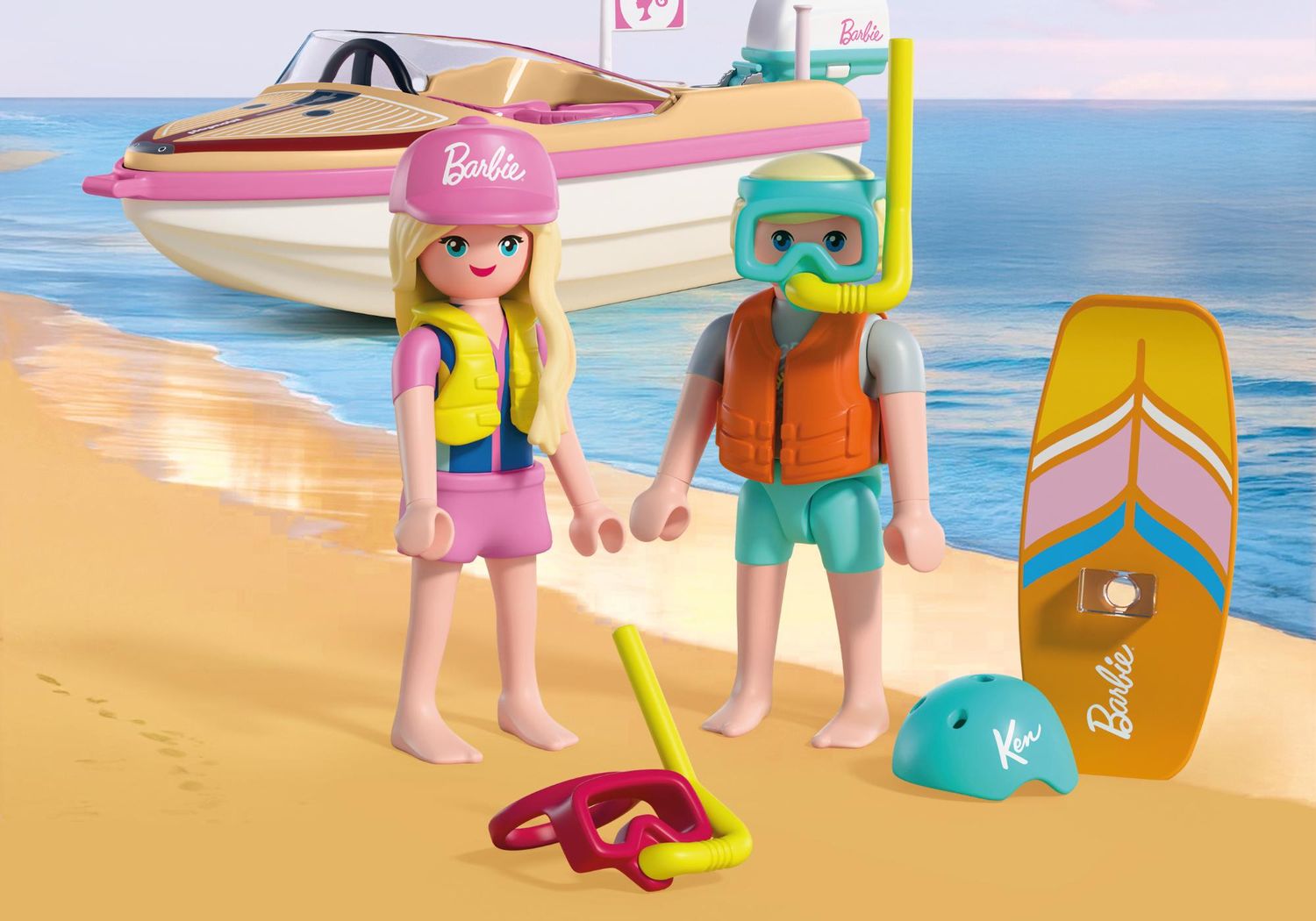 72122 / Barbie - Bateau &amp; wakeboard
