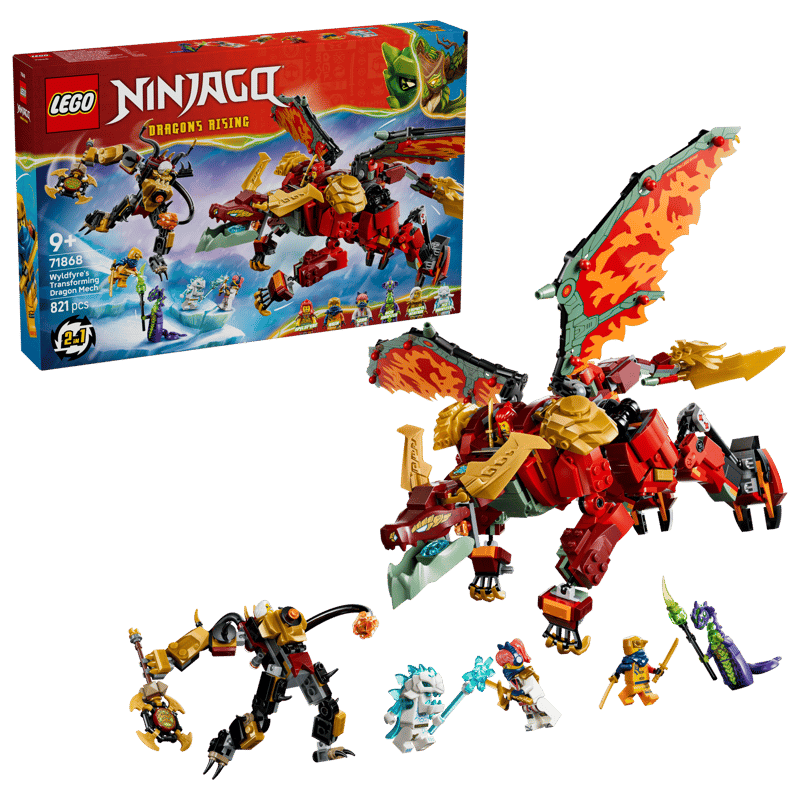 71868 / Ninjago - Le robot dragon transformable de Brasera