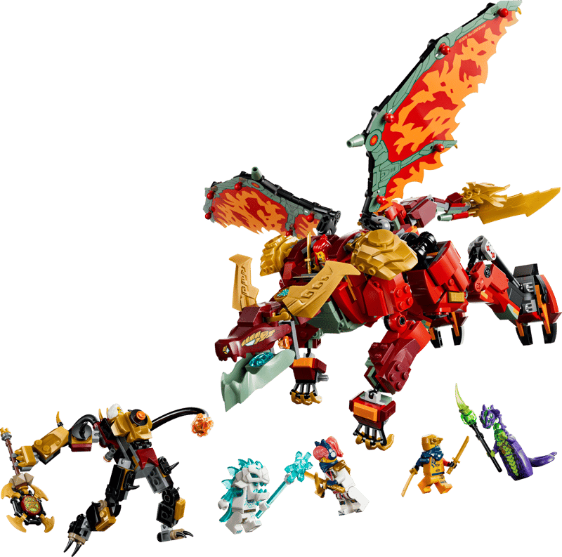 71868 / Ninjago - Le robot dragon transformable de Brasera