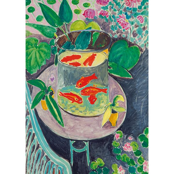 C.T.- Matisse, poissons rouge (1000 mcx)