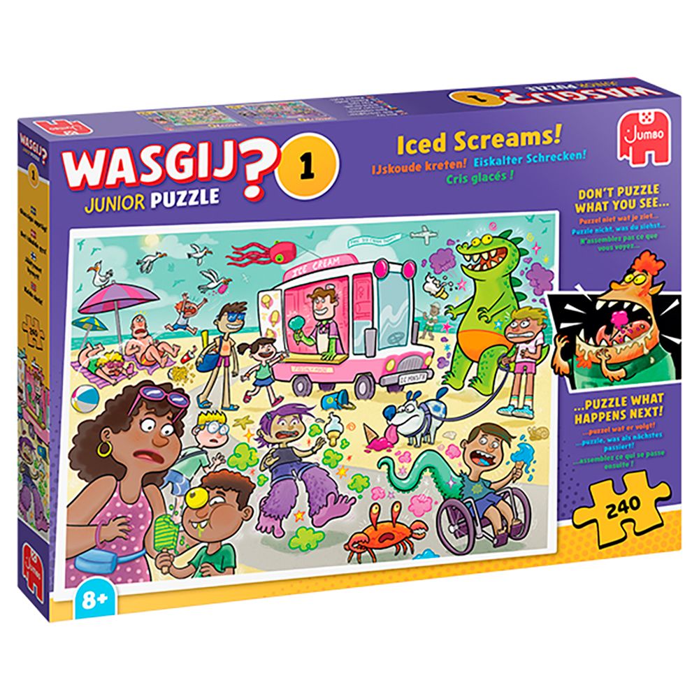 C.T. - Wasgij Junior #1 / Cris glacé ! (240mcx)