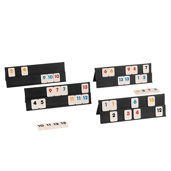 Rummy de voyage, 4 joueurs