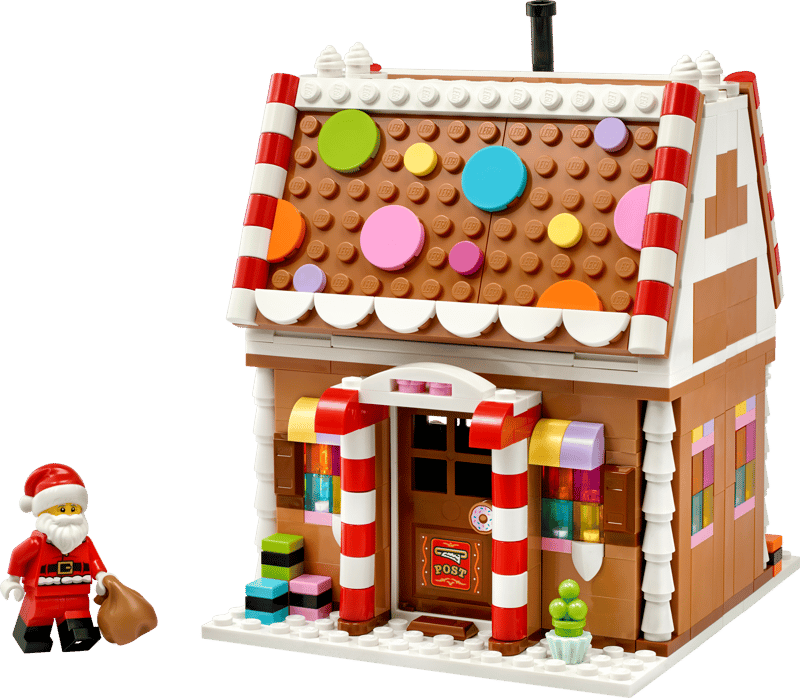 40809 / Maison en pain d'épice festive