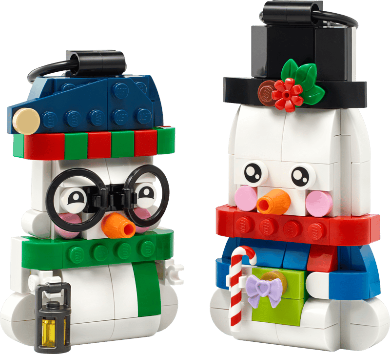 40812 / Décorations de bonhomme de neige