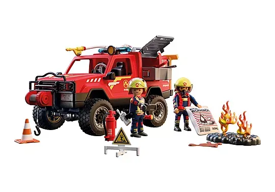 72194 / Pick-up de pompiers &amp; 2 personnages