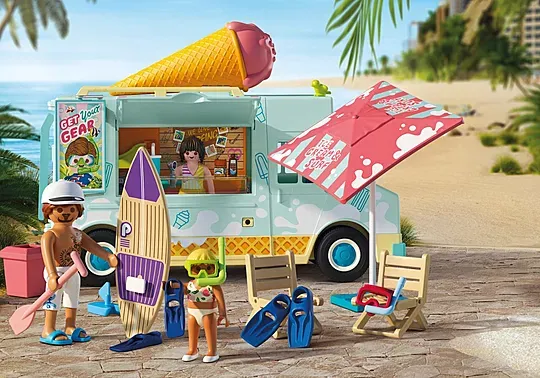 71904 / Camion de glaces avec boutique de surf
